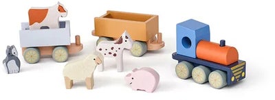 Kid's Concept Aiden Tog med Bondegårdsdyr
