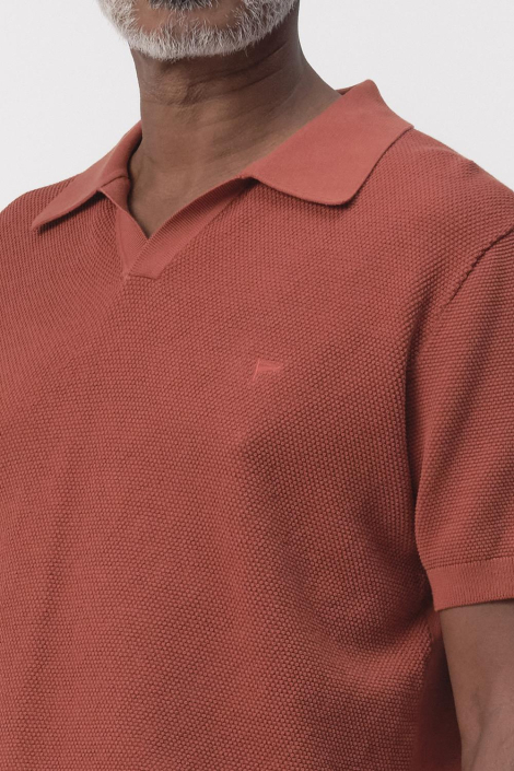 Campbell oranje heren polo