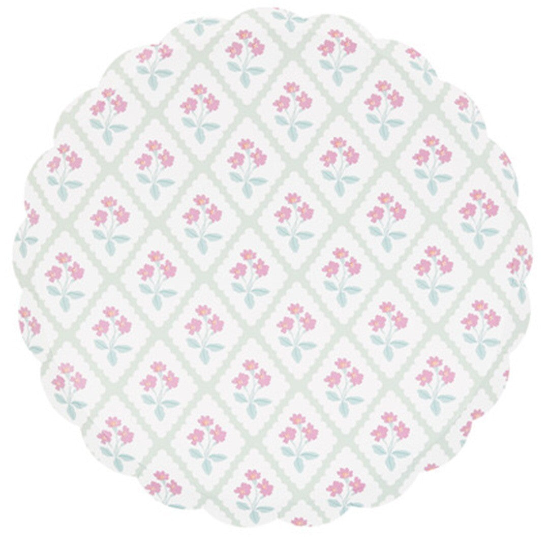 Meri meri bordjes bloomsbury - large - 8st