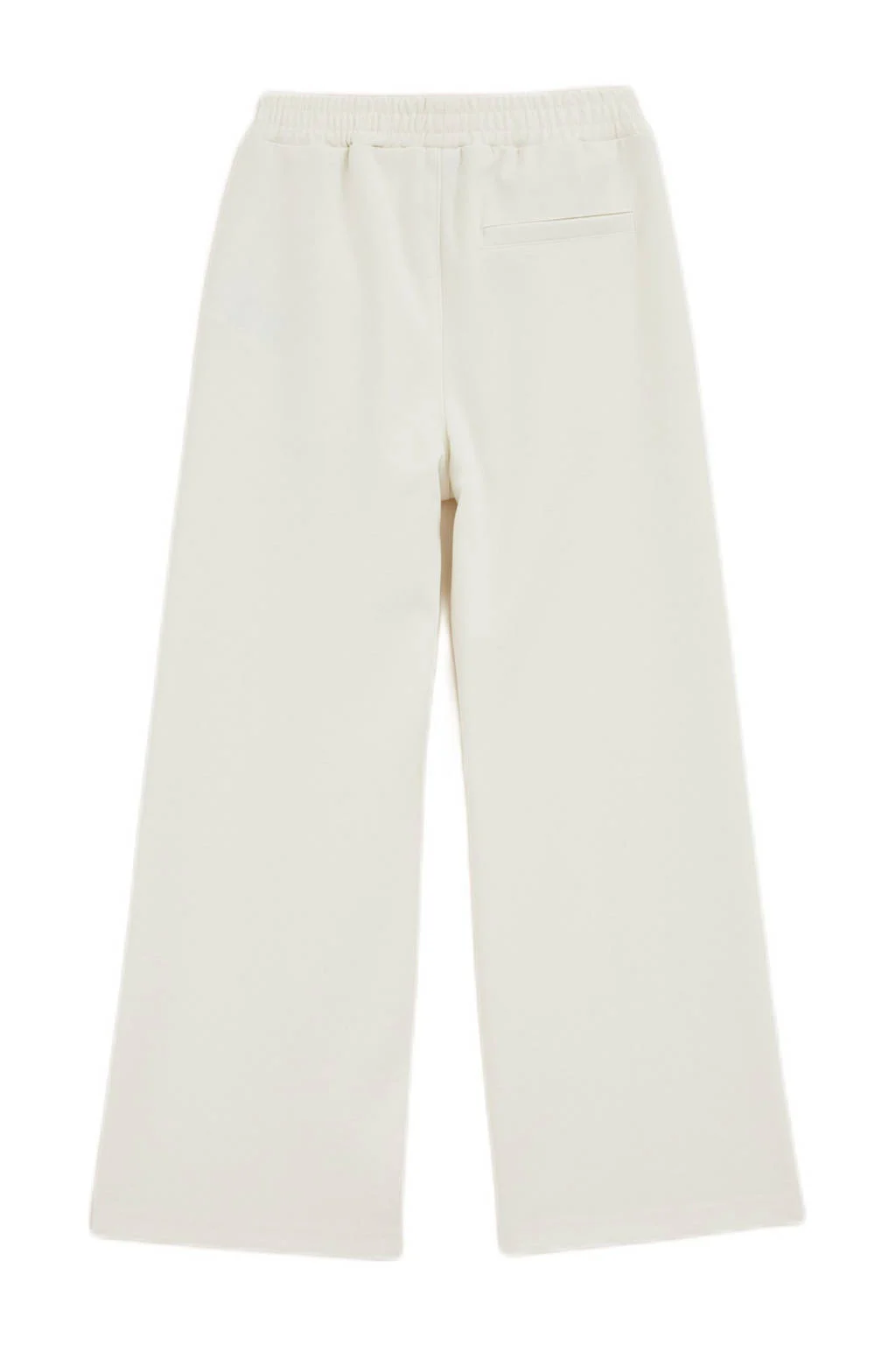 WE Fashion straight casual broek wit
