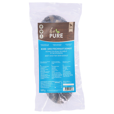 BePure Rind-& Fischhaut Donut 10cm/500g