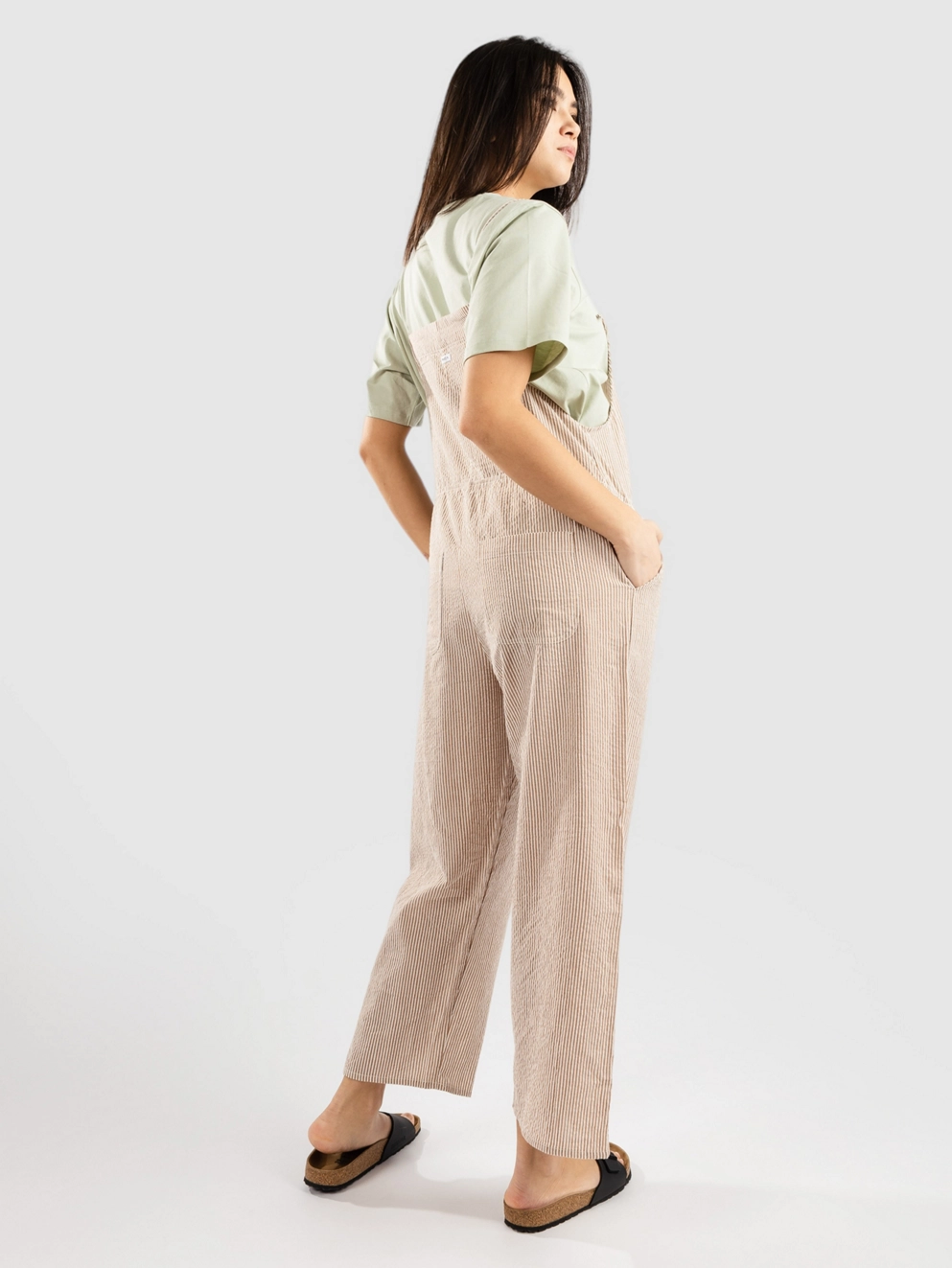 RVCA Zula Jumper Overall workwear brown