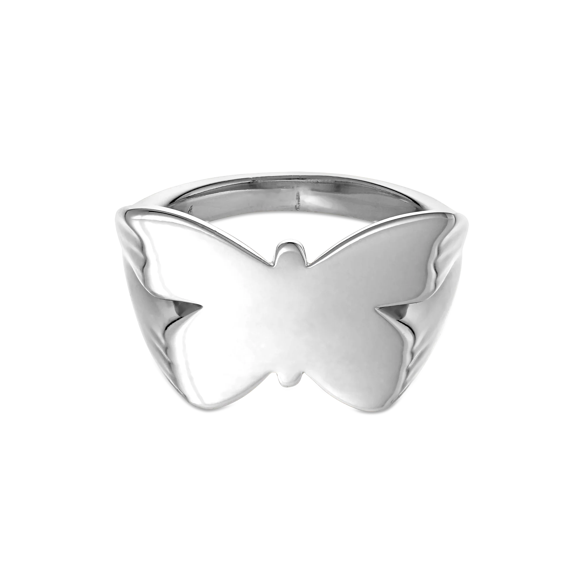 Jane Kønig  Butterfly Signet ring - sølv