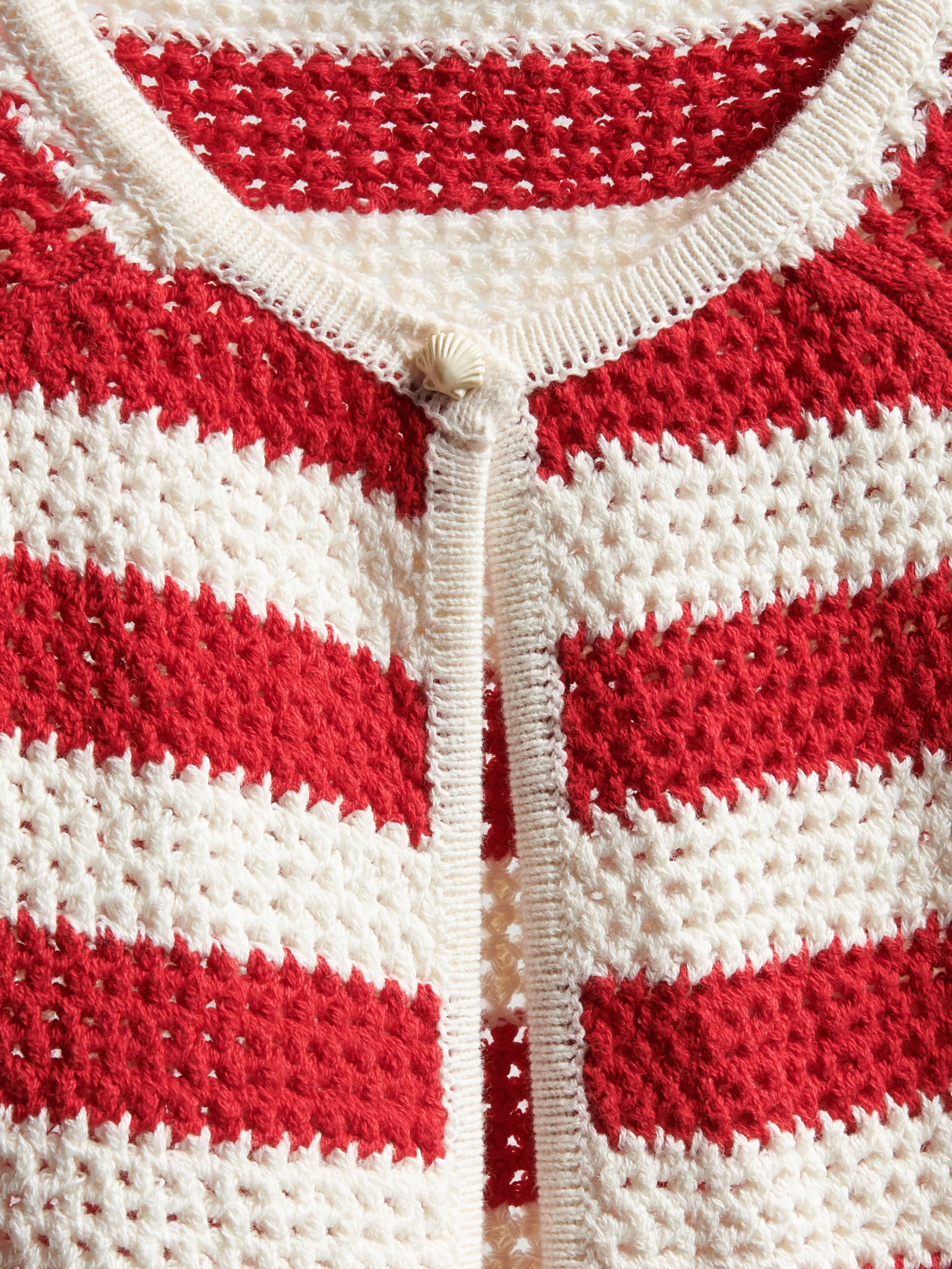 Gestreifter Cardigan