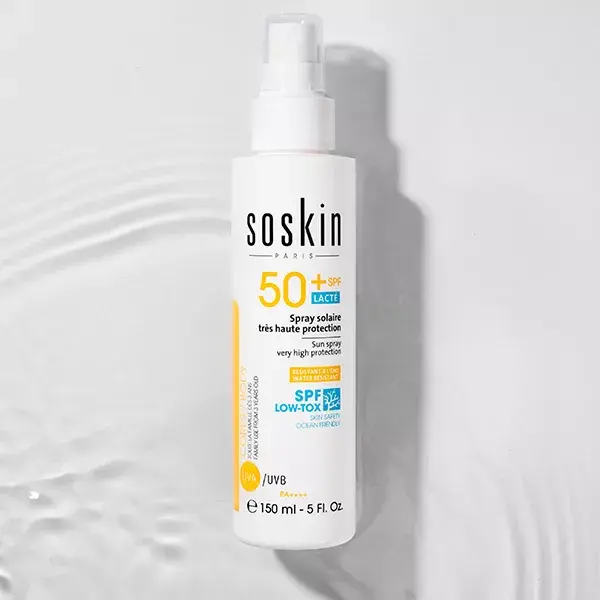 Protetor solar em spray SOSkin Low-Tox FPS 50+ 150ml