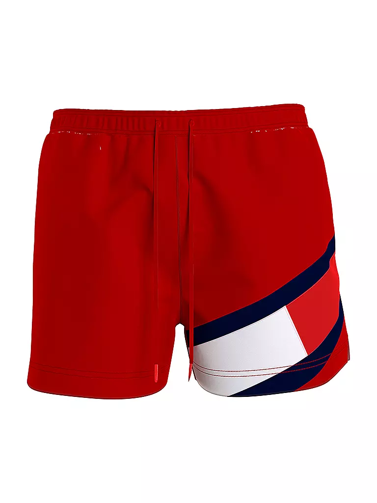 TOMMY HILFIGER Badeshorts rot