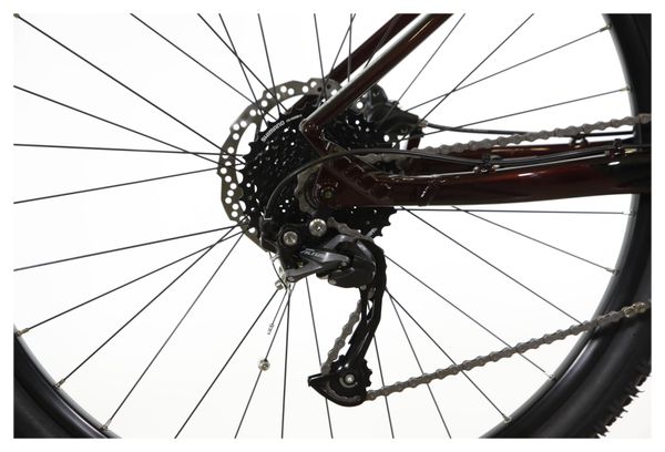 Vélo d'Exposition - VTT Électrique Semi-Rigide Sunn Flash S2 Shimano Altus 9V 500 Wh 29'' Bordeau 2022