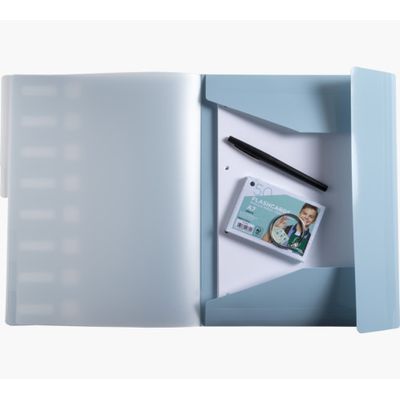 Exacompta BeeBlue - Trieur polypro recyclé 8 positions - A4 - disponible dans différentes couleurs