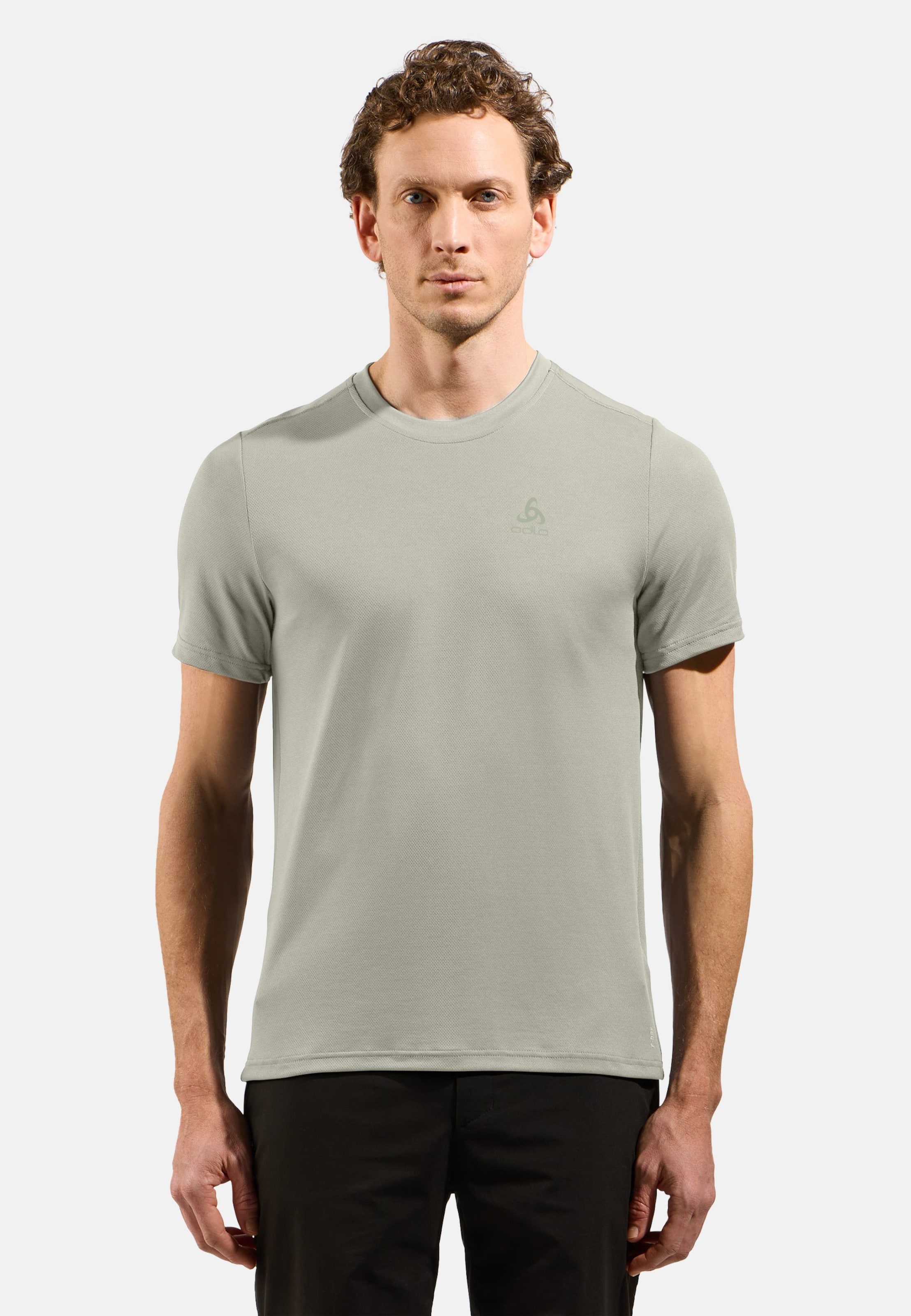 Herren F-Dry T-Shirt in agate gray