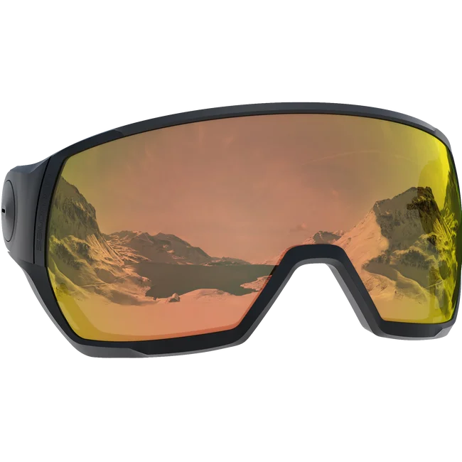 PIONEER LT PHOTO MID RED LENS  Helmzubehör Unisex Black
