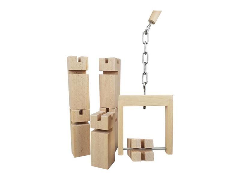 Goki Fröbelturm Kooperatives Spiel für 2 bis 16 Spieler