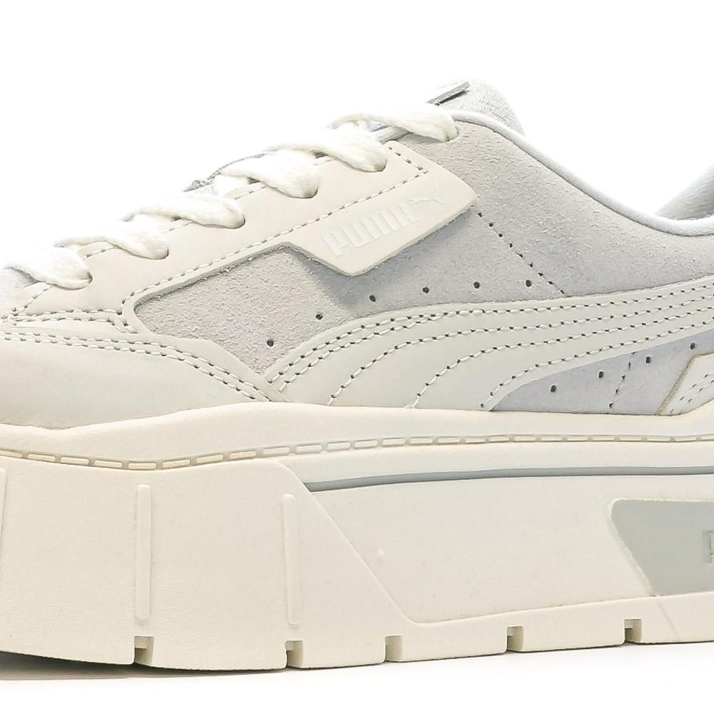 Puma Baskets Grise/Écru Femme PUMA Mayze Stack Selflove