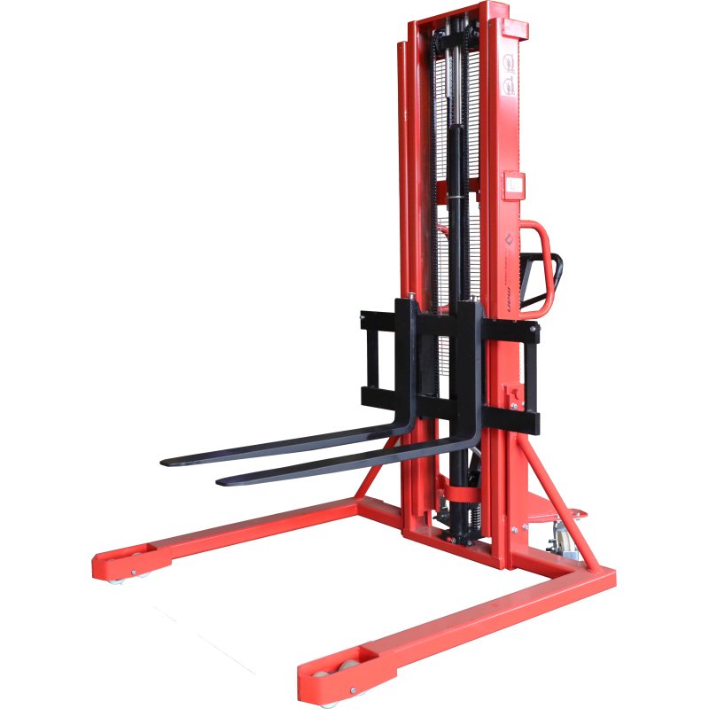 Gerbeur manuel longerons encadrants 1000 kg hauteur 3000 mm