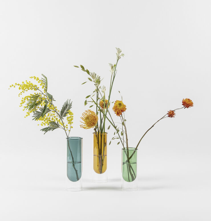 Studio About FLOWER TUBE, TALL TUBE, CYAN, 65200C 143