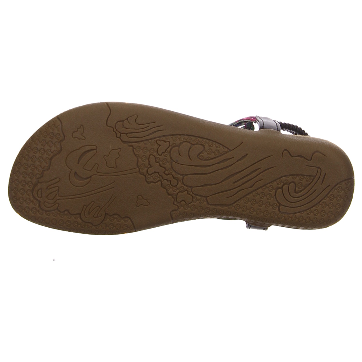 2 GO Shoes Sandale bunt schwarz