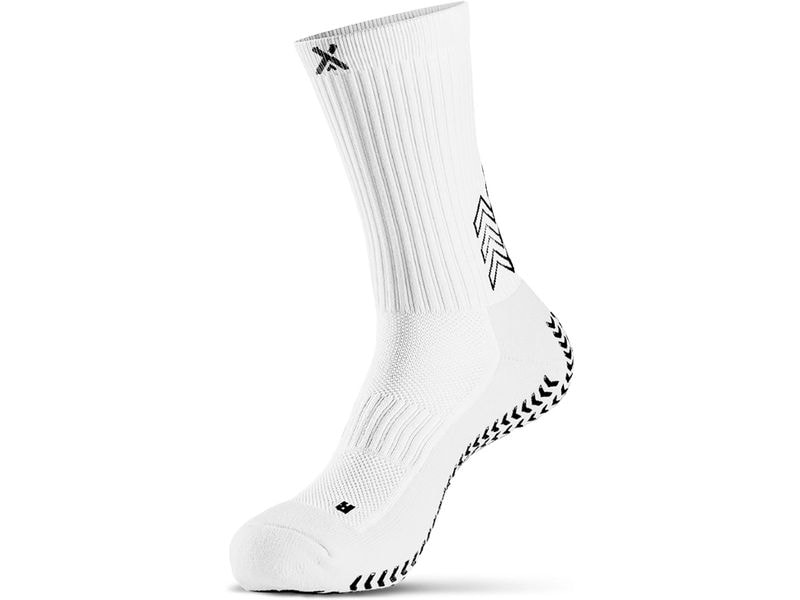 Gearxpro SOXPro Classic Grip Socks 41 - 46, Weiss Sportsocken
