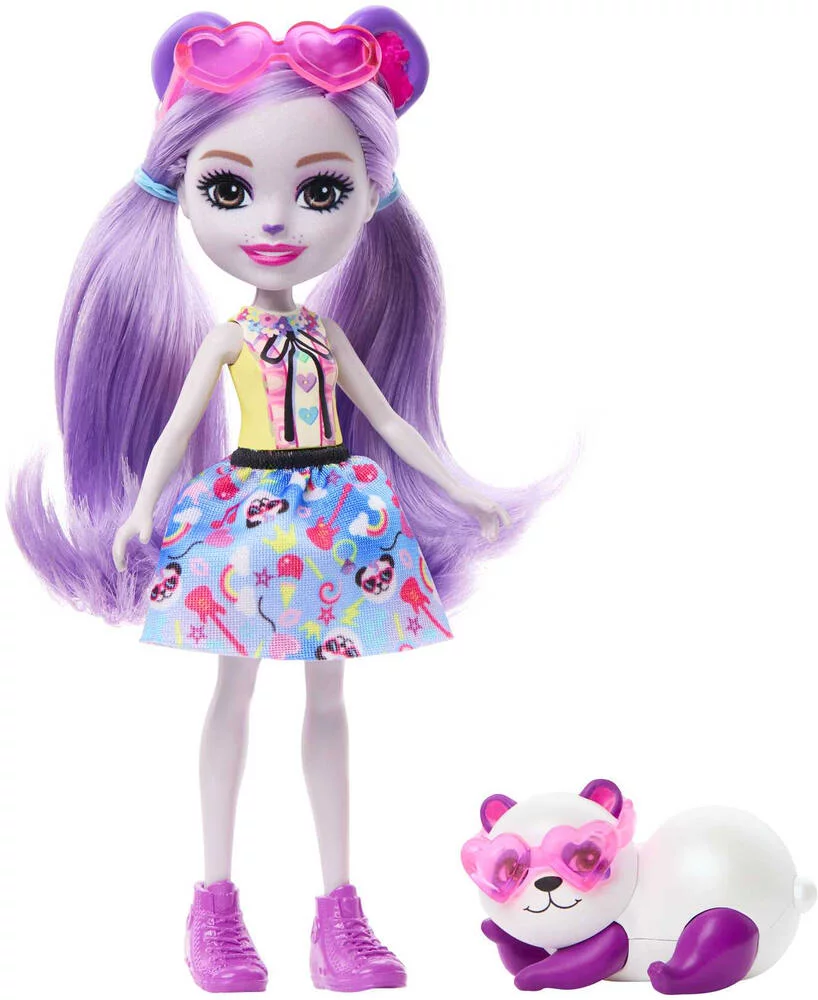 ENCHANTIMALS - BETES CITADINES - POUPEE VIOLETTA PANDA