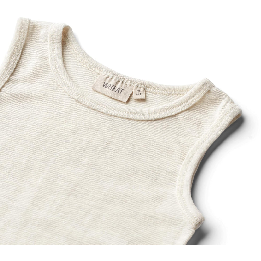 Køb Wheat Eggshell Melange Wool Undertrøje Iggy