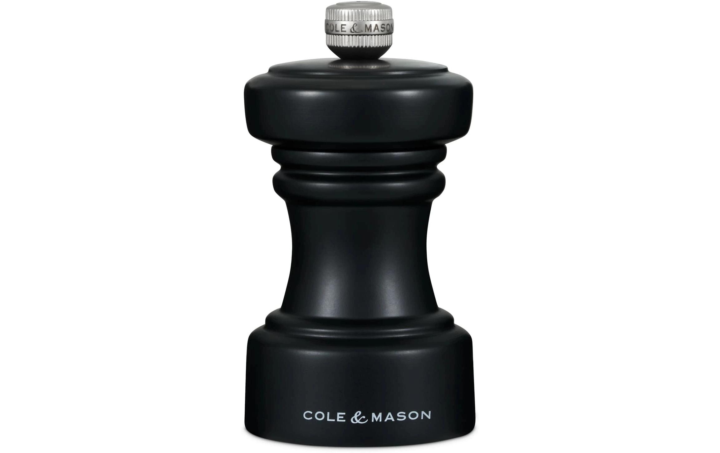 Pfeffermühle Hoxton 10.4 cm, Schwarz/Schwarz mattGewürzmühle für Pfeffer