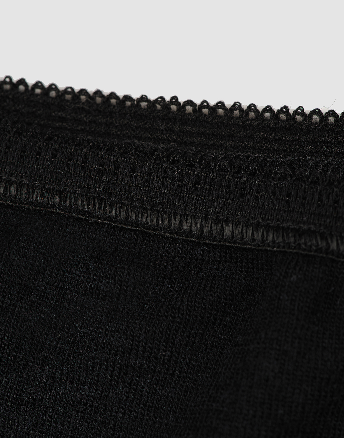 Slip van merinowol voor dames in Zwart