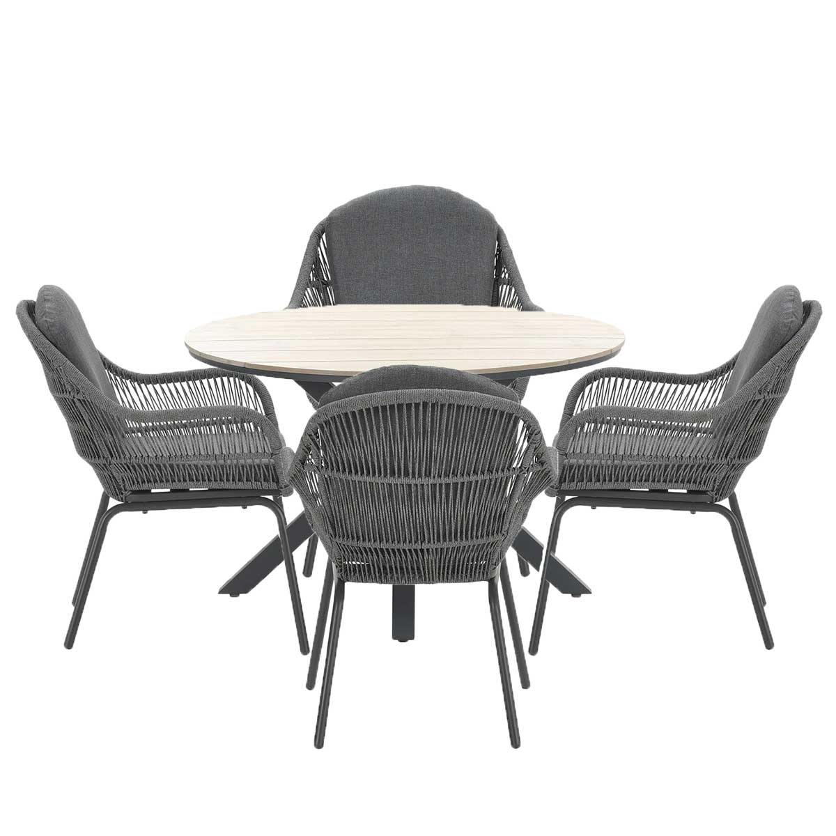 Garden Impressions Yima Tulli 5-delige tuinset - Grey