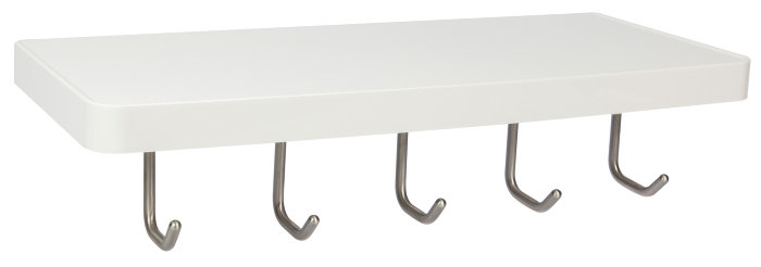 Hylde med 5 kroge - New Concept