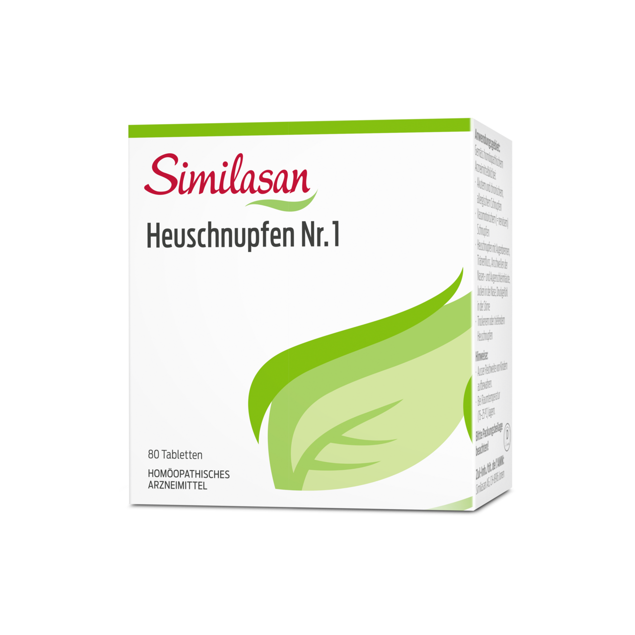 SIMILASAN Heuschnupfen Nr. 1<br>80 Stück, Blister, Tablette