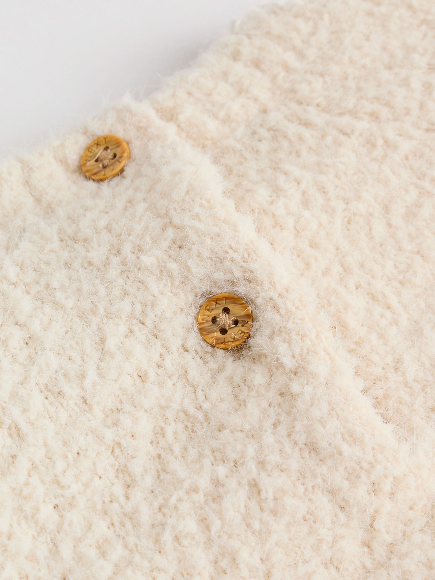 Neutraal met beren - Babyset van gebreide top en legging (0mnd-2jr)