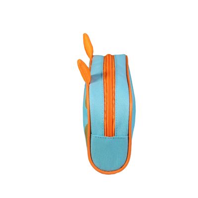 Trousse rectangulaire Kids - 1 compartiment - bleu - Bagtrotter
