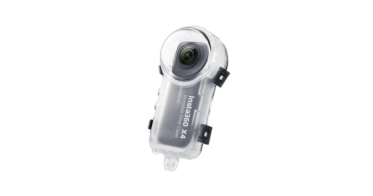 Insta360X4 Invisible Dive Case onderwaterbehuizing  (Transparant)