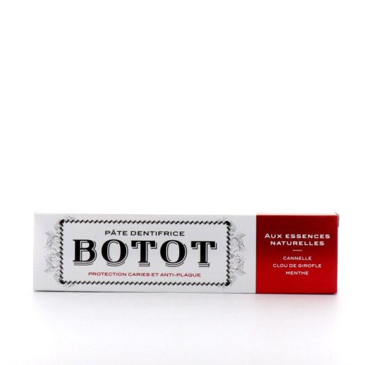 Dentifrice Cannelle Clou de Girofle Menthe Botot