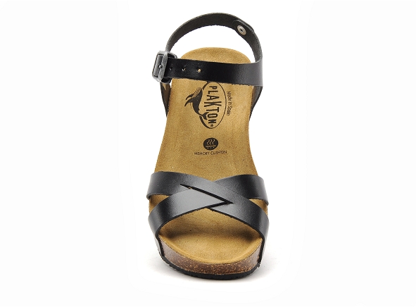 Plakton nu pieds talons femme sofinal 875087 noir