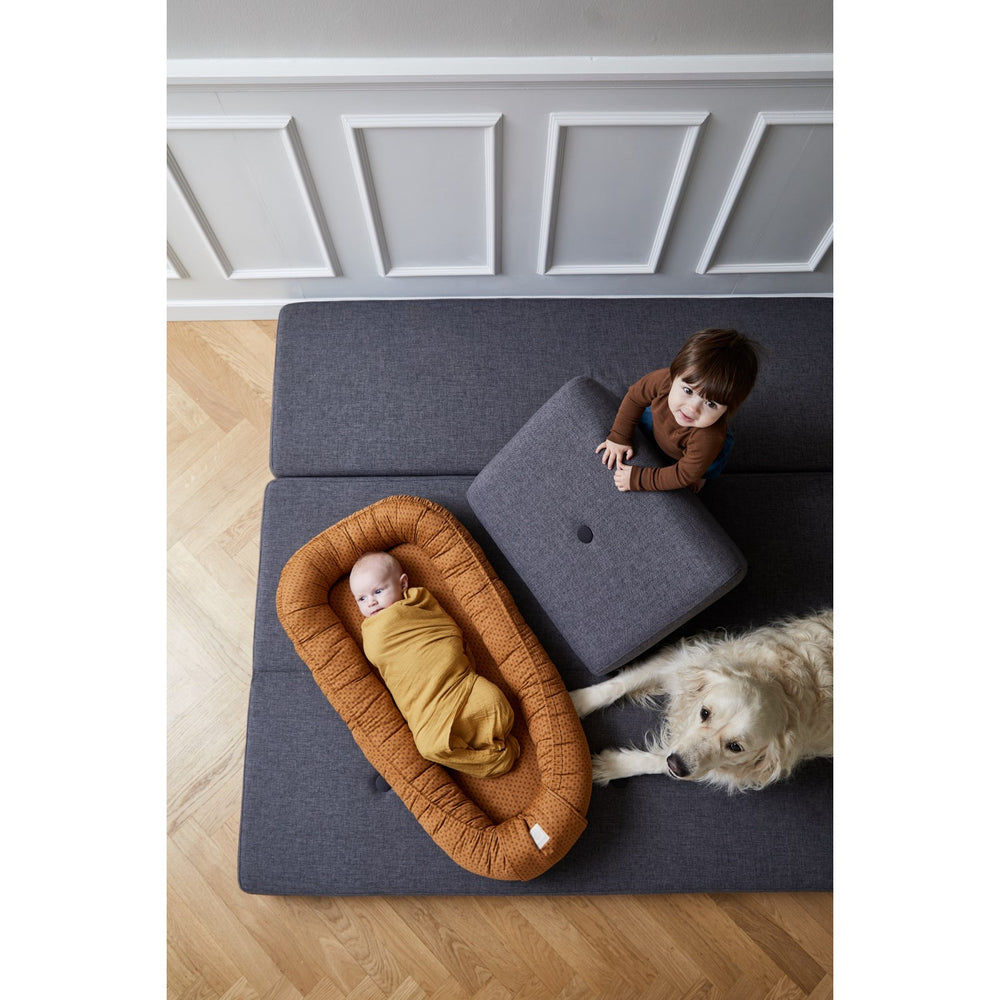 Køb by KlipKlap Baby Nest Brown Indian Diamonds