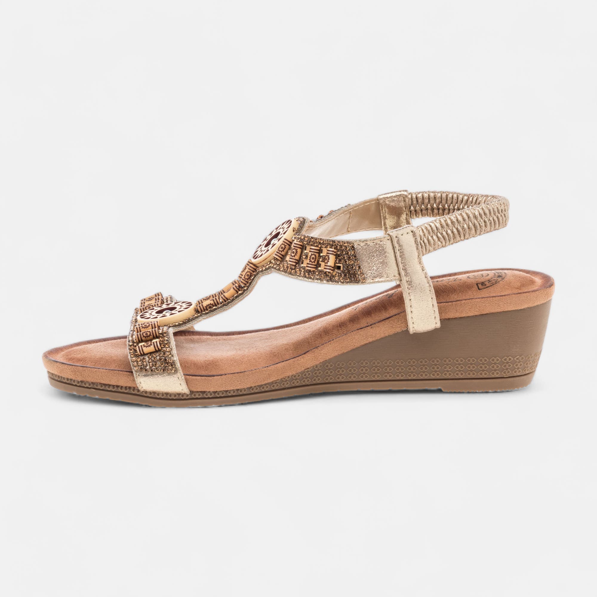 Sandales Femme or