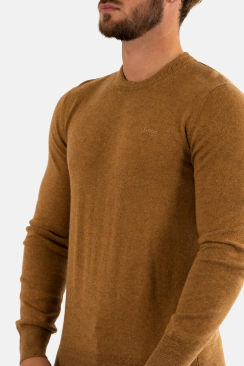 Pull hiver schott beal1 camel