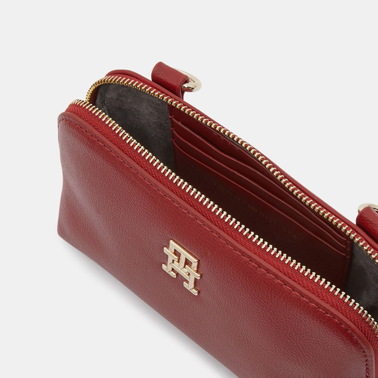Tommy Hilfiger Sac bandoulière Life crossover rouge - 13x19x4 cm
