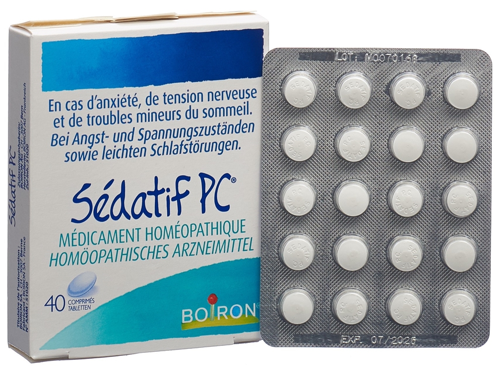 SEDATIF PC Tabl Blist 40 Stk<br>40 Stück, Blister, Tablette