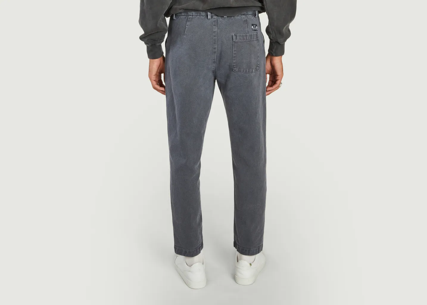 Pantalon fatigue en coton Cuisse de Grenouille