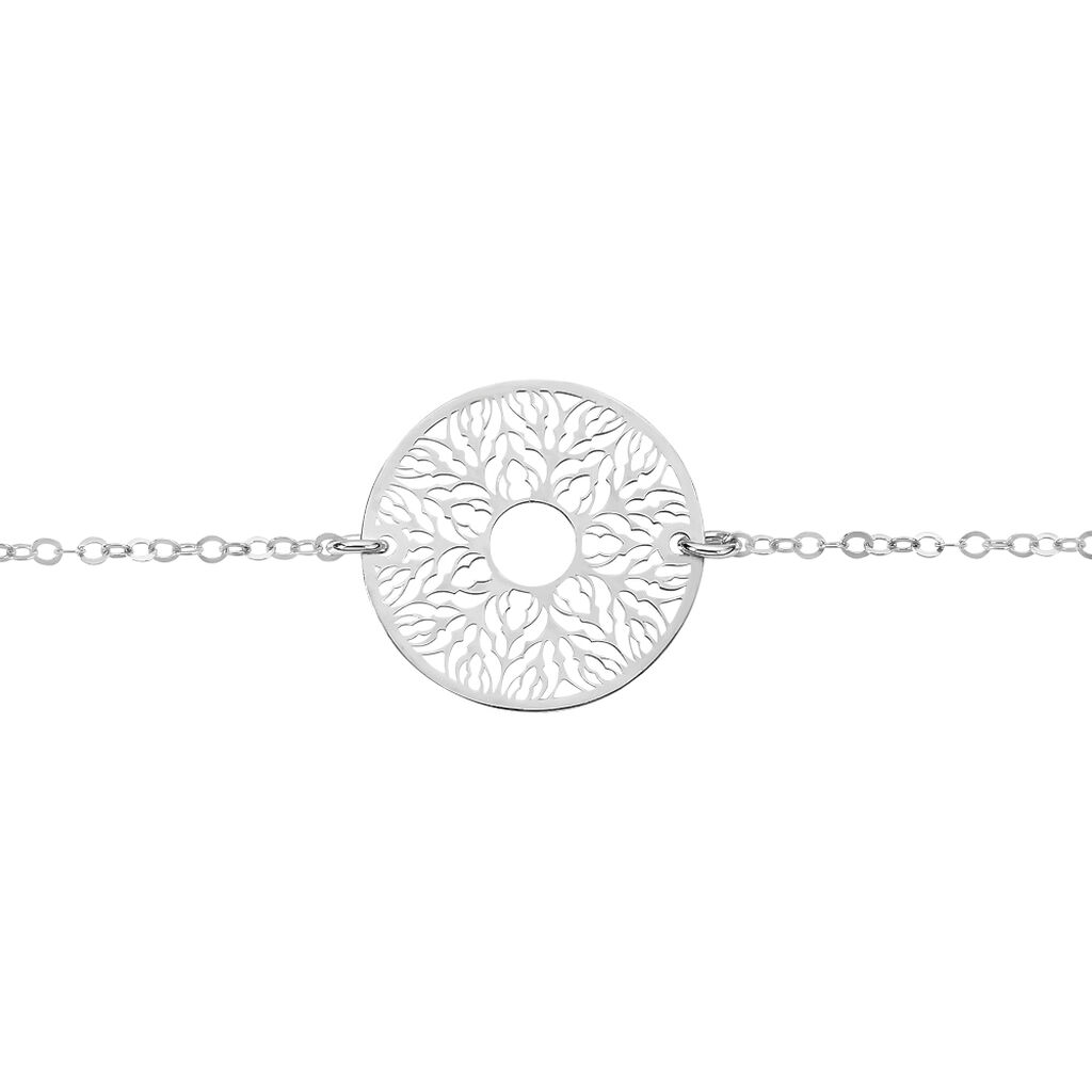 Bracelet Lauretta Argent Blanc