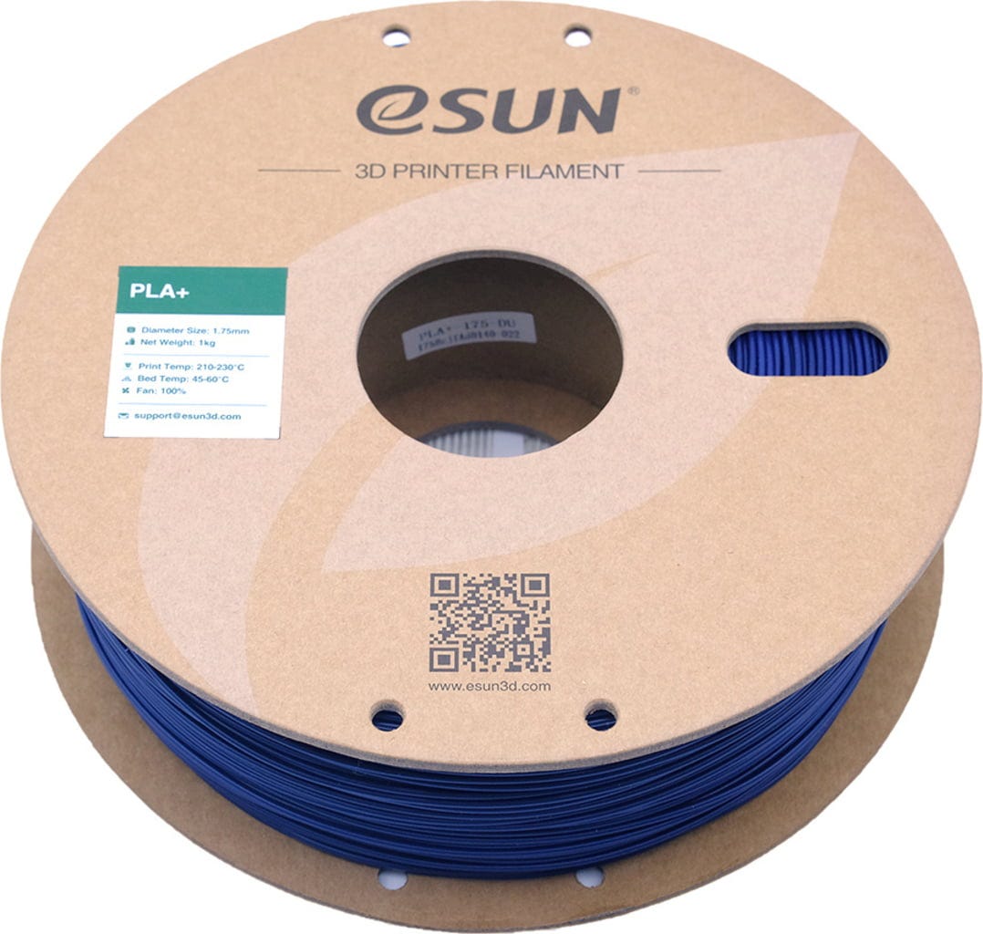 eSUN  PLA+ Dark Blue, 1,75 mm / 1000 g    PLA-Filament mit verbesserten physikalischen Eigenschaften