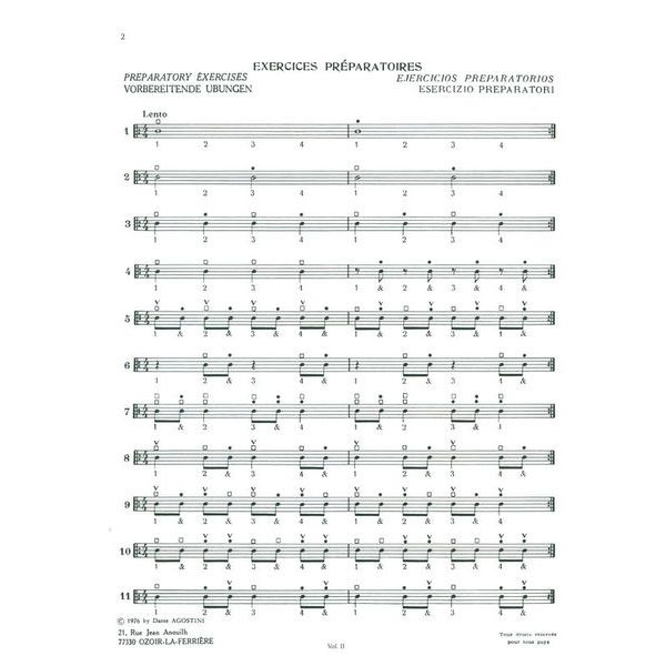 Dante Agostini Méthode De Batterie Vol.2