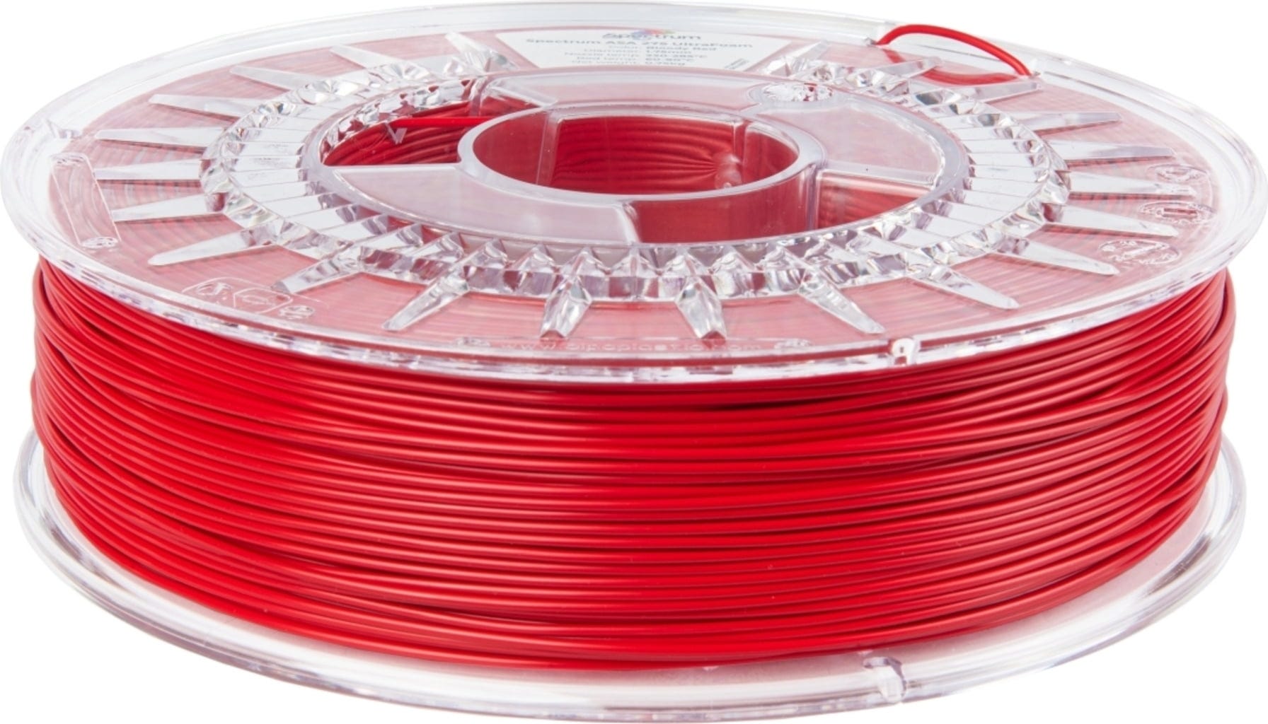 Spectrum  LW-ASA UltraFoam Bloody Red, 1,75 mm / 750 g    Technisches Leichtbau-Filament mit Schäumtechnologie in Bloody Red