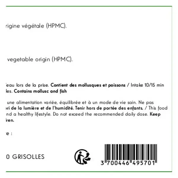 Cápsulas de quitosana Belle & Bio, 120 unidades