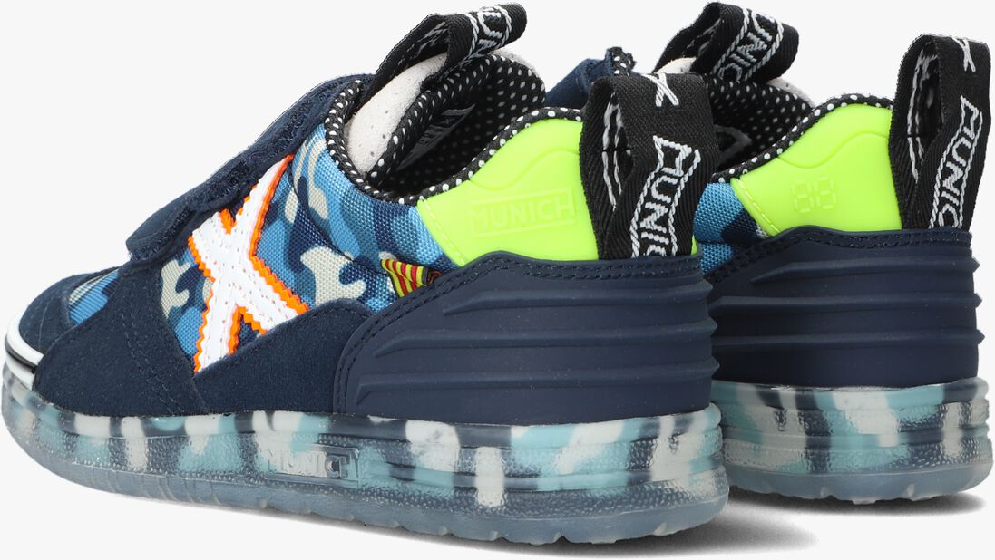 MUNICH blauwe munich lage sneakers g3 velcro