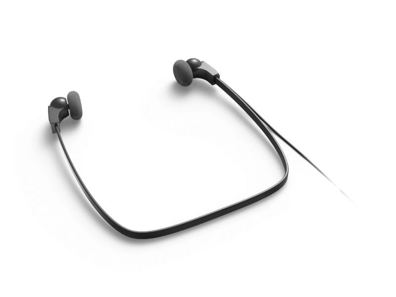 Philips Headset LFH0334 Schwarz Für Transcription Kit LFH7277 u. LF7177