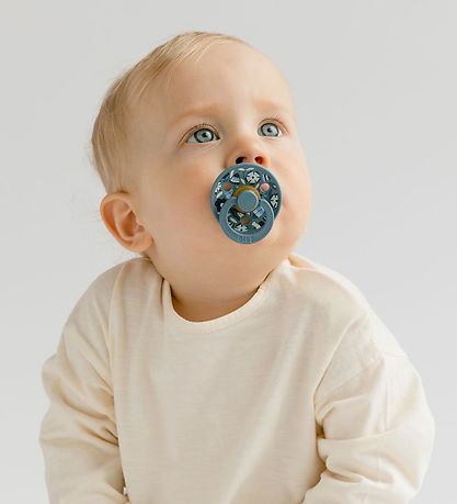 BIBS X Liberty Colour Schnuller - 2er-Pack - Gr. 2 - Rund - Dust