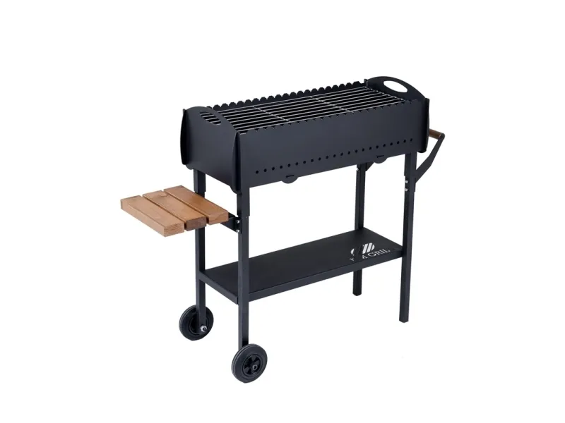 Dm_Grill Grill With Shelf And Wheels Gr-017 3Mm