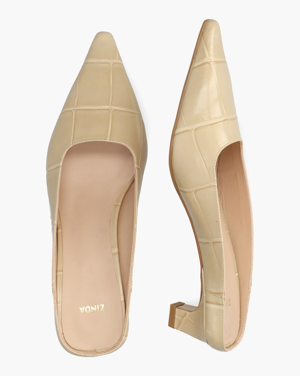 Zinda 3426 Divo Beige Muiltjes