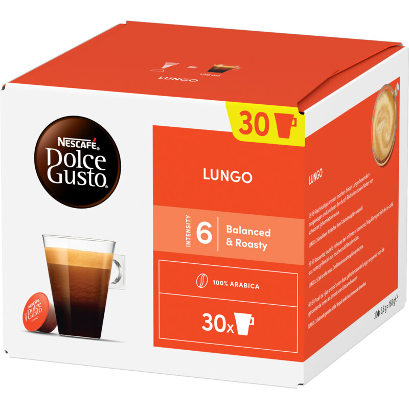 Nescafé Dolce Gusto Lungo capsules