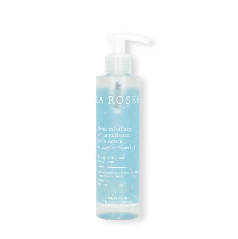 Gelée Micellaire Démaquillante Ultra-Douce Aux Hydrolats Floraux Bio - 195 ml